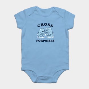 Cross Porpoises Baby Bodysuit